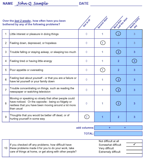Sample Questionnaire